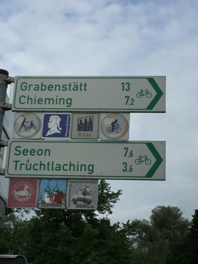 Ferienwohnung Seebruck Am Chiemsee Seeon-Seebruck Exterior foto